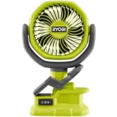 Product image of Ryobi One+ 18V Cordless 4 in. Clamp Fan 