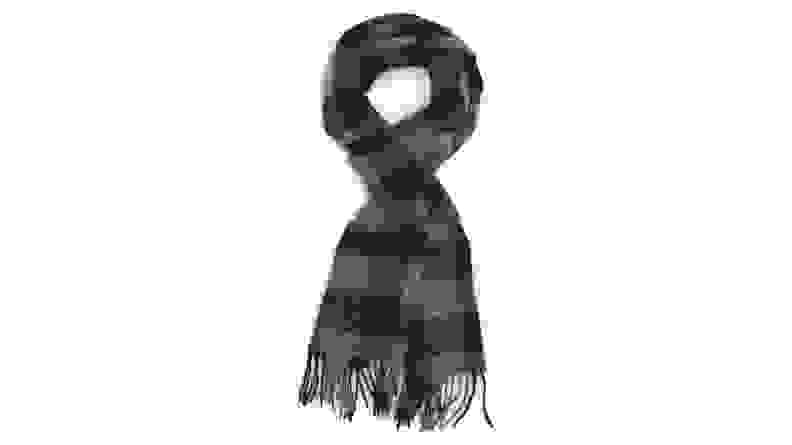 Check Cashmere Scarf