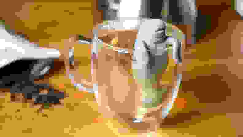 A manatee tea diffuser.