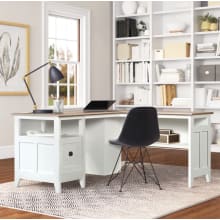Product image of Three Posts Mirabel L-Shaped Executive Desk