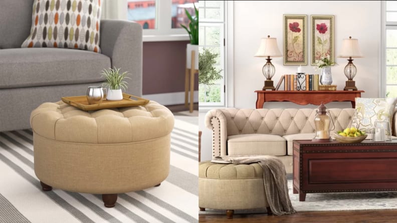 Henninger Tufted Storage Ottoman