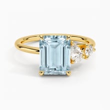 Product image of  Aquamarine Côte Asymmetrical Diamond Ring