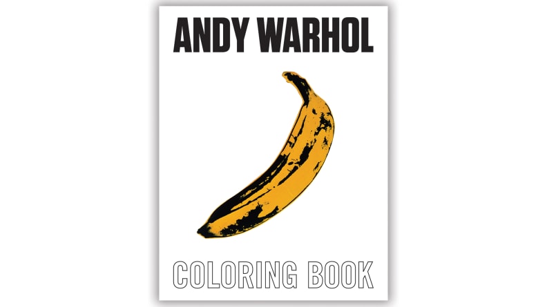 Andy Warhol coloring book
