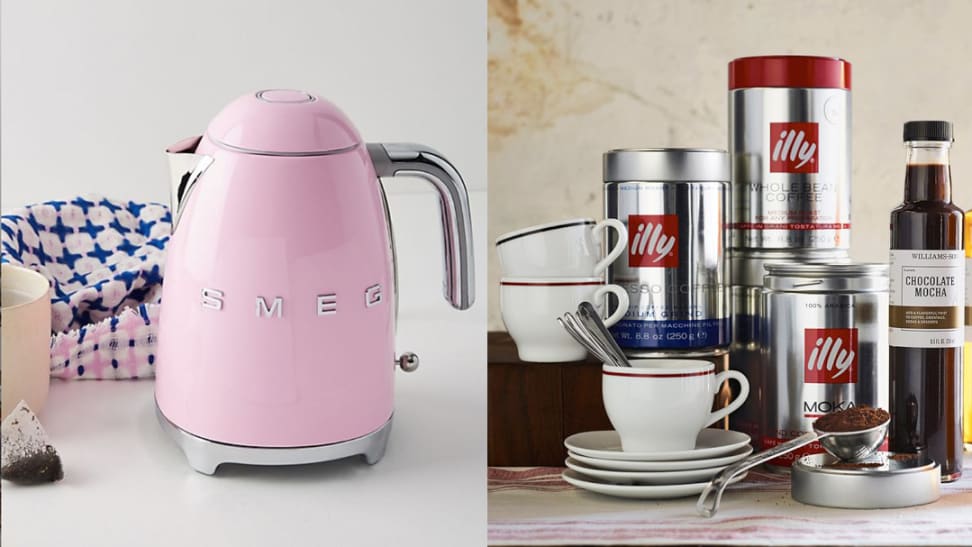 SMEG 7 CUP Kettle (Pink)