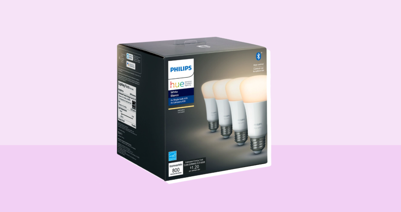 Light bulbs in box.