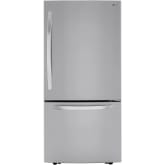 Product image of LG LRDCS2603S 33-inch Bottom Freezer Refrigerator 