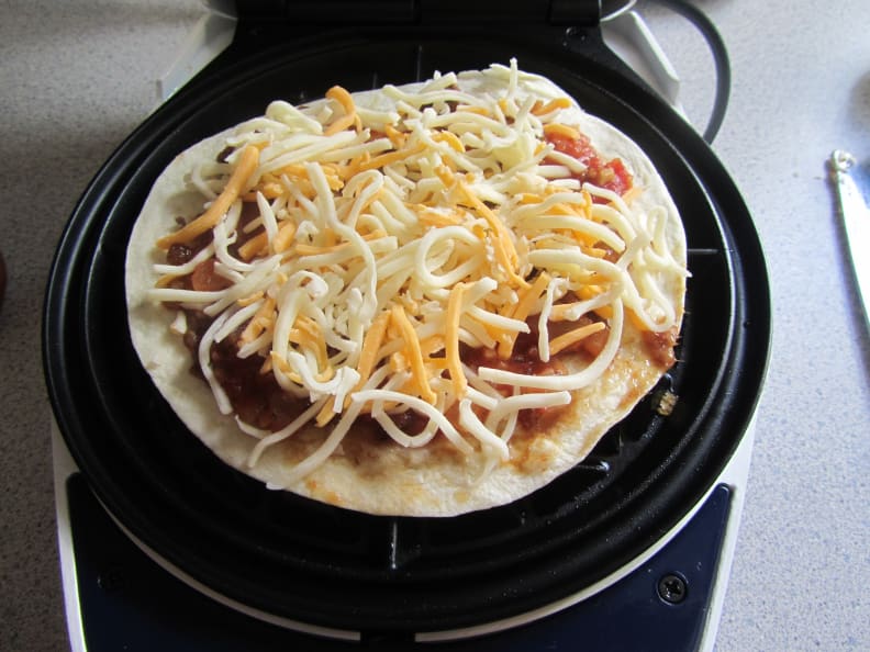 Pizza waffle