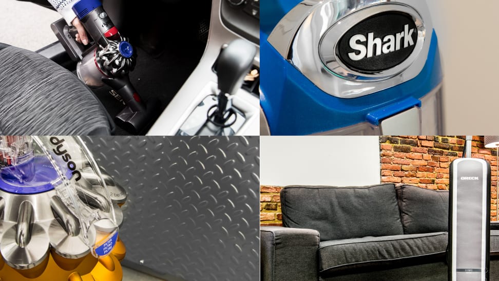Various types of corded and cordless vacuums