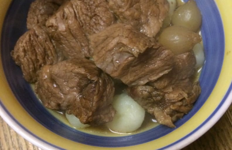 Slow cooking — after