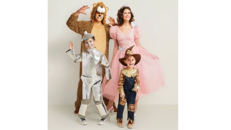 You can't go wrong with a classic family Wizard of Oz costume.