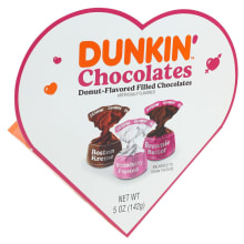 Product image of Dunkin' Chocolates Heart Box Valentine's Day Gift