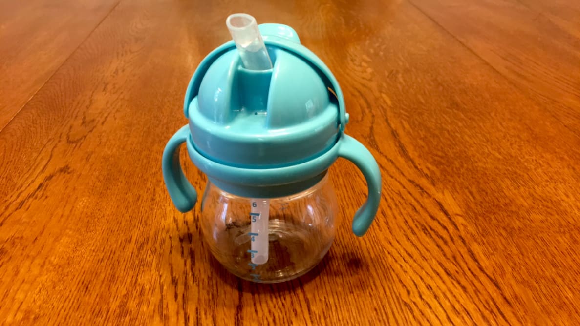 The Oxo Tot Transitions Cup is our favorite sippy cup