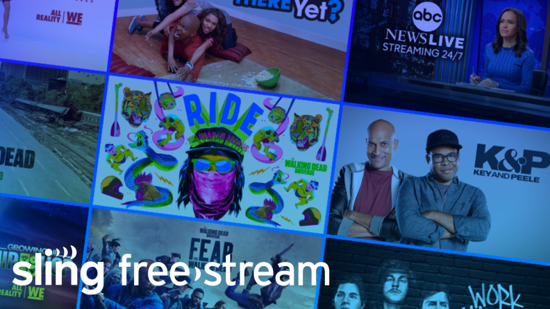 Sling Freestream shows