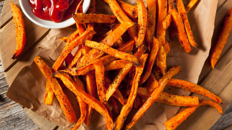 How to make sweet potato fries