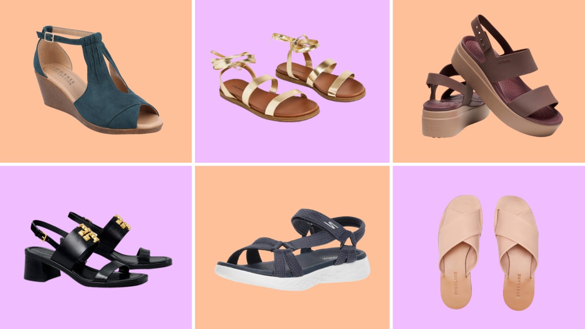 Eye-catching wedge heel shoes collection for young girls/Colours of wedges  
