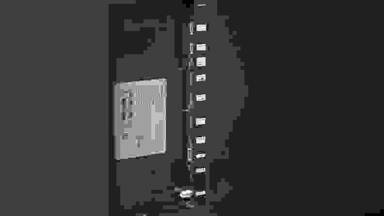 The Samsung Q90T QLED TV's connectivity ports and inputs