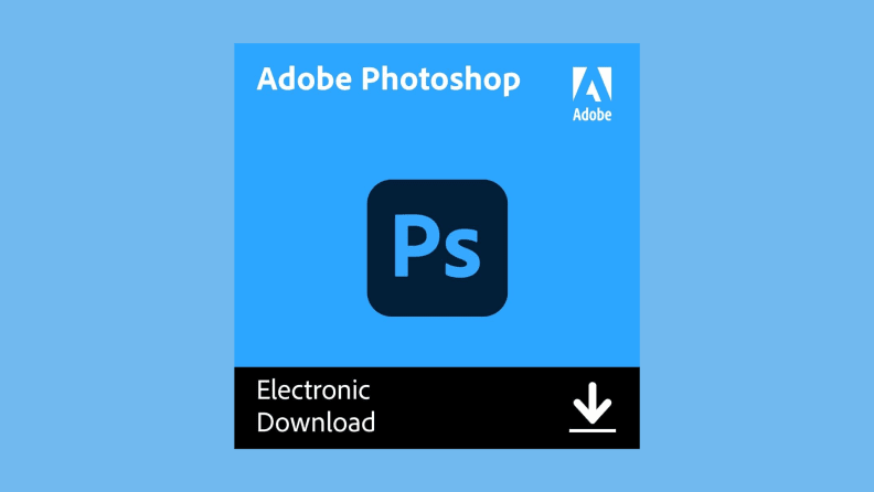 Adobe Photoshop Digital Download Card