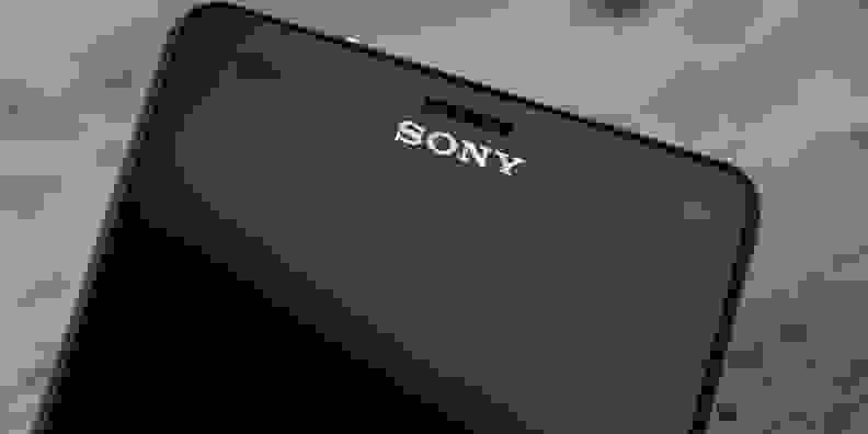 A photograph of the Sony Xperia Z3 Compact's earpiece.