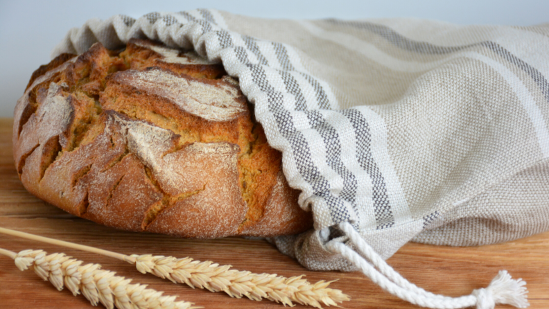 Brown bag packaging can provide the essential shield to keep bread fresh.