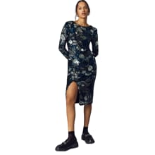 Product image of Dress The Population Natalie Long-Sleeve Slim Sequin Midi Dress  