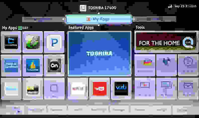 Toshiba 55L7400U Cloud Portal 2.0
