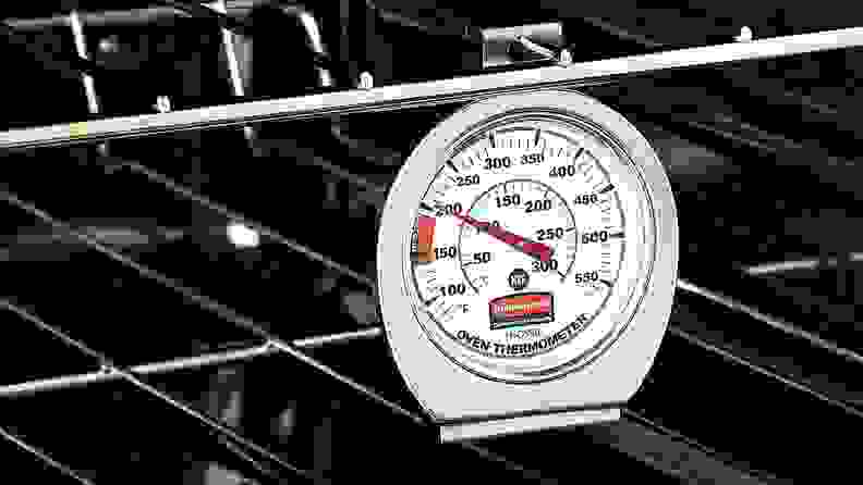 Keep this handy thermometer in your oven.