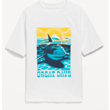 Product image of Boys’ short-sleeve graphic swim top