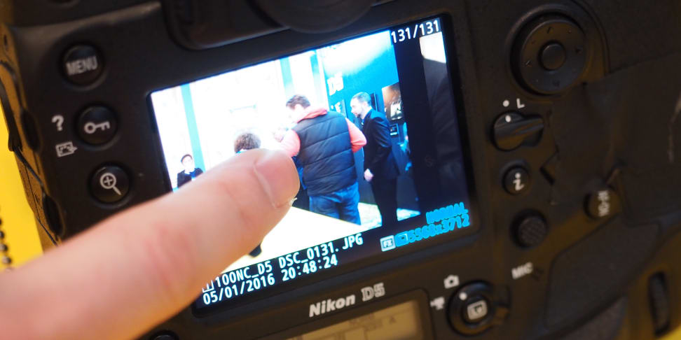 Nikon D5 Touchscreen
