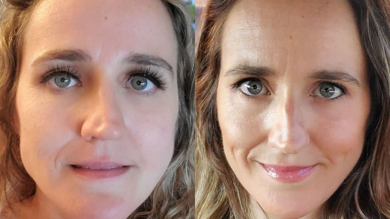 Magnetic lashes are a more dramatic look than glue-on ones