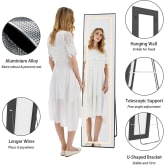 Product image of Fennio LED Lighted Free-Standing Floor Mirror