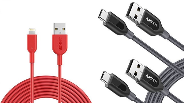 Anker Powerline+ Lightning and USB-C Charging Cables