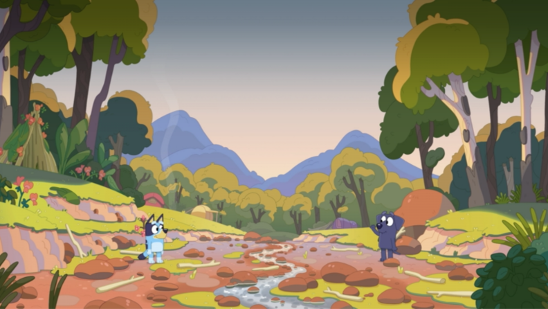 Bluey episode Camping