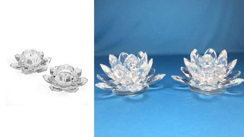 Godinger Lotus candleholder