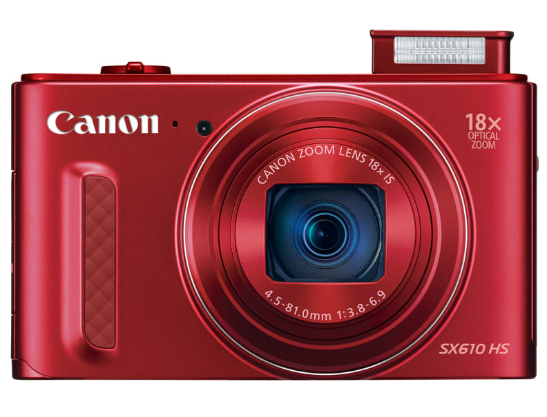 For those who like a little color, the SX610 is available in a red version.