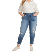Product image of Supersoft 90s High Rise Taper Ankle Jean