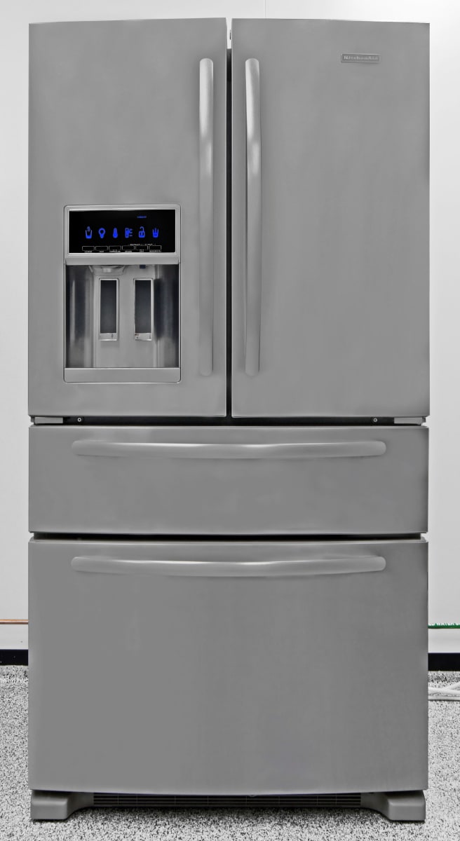 Kitchenaid Kfxs25ryms Refrigerator Review Reviewed Com Refrigerators This Is One Of The More Affordable Four Door Fridges On Market Today