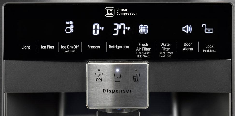 LG LPXS30866D Controls