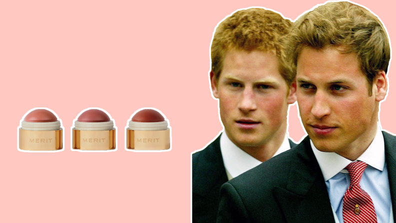 prince william and harry / blush