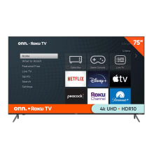 Product image of onn. 75-Inch Class 4K UHD LED Roku Smart TV