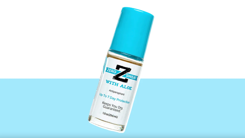 Product shot of the ZeroSweat Antiperspirant.