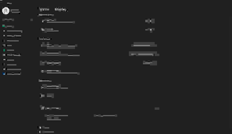 A screenshot of a settings window on a computer