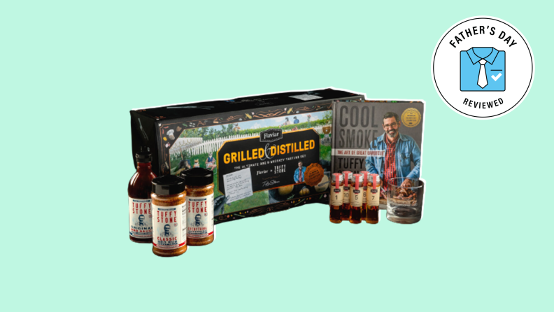 Best Father's Day gifts for whiskey lovers: Flaviar Grilled and Distilled Box