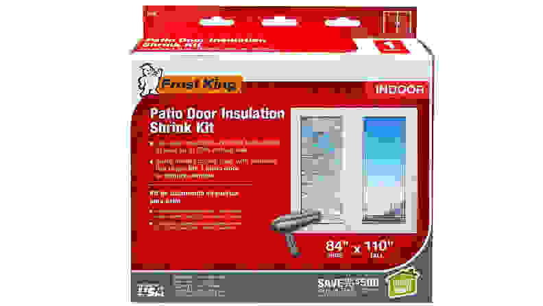 A Frost King glass insulation kit.