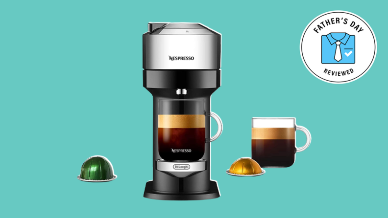 Best gifts for dad: Nespresso Vertuo Next Deluxe coffee and espresso machine
