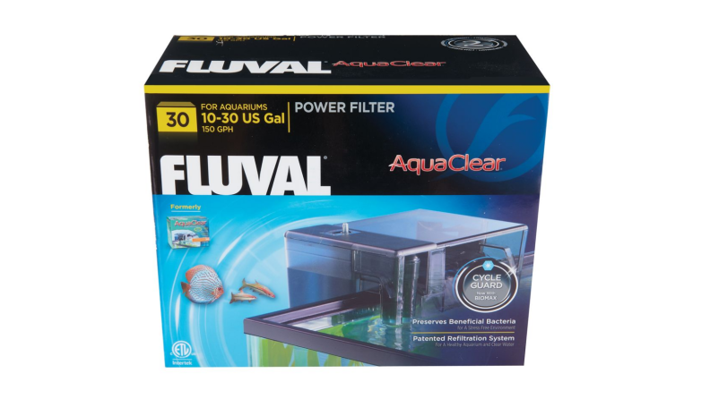 An image of a Fluval fish tank filter.