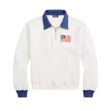 Product image of  Polo Ralph Lauren Flag Fleece Quarter-Zip Sweatshirt
