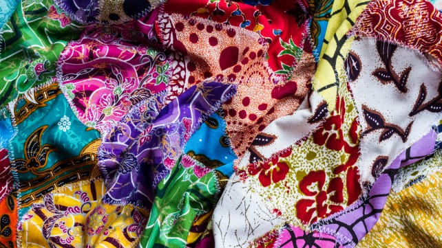 Silk-fabrics