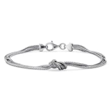 Product image of Silky Knot Bracelet in Sterling Silver