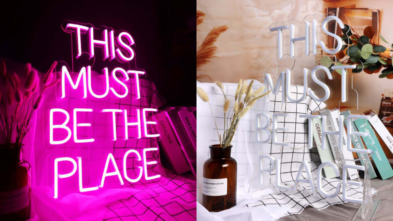 This Must be the Place Neon Sign