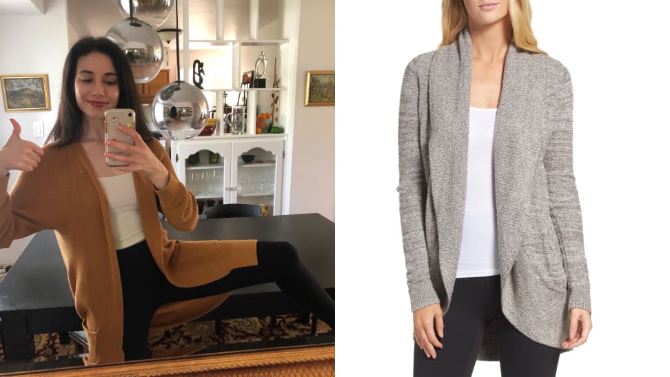 The perfect cardigan for those who want the barefoot dreams feel